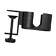 thumbnail image 5 of Portavasos De Escritorio Con Clip Para Mesa, Portavasos Para Botellas De Agua, Estaciones De Trabajo De Playa, Color Negro, 5 of 5