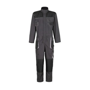 T-World - Overol Actium Canvas Hombre Gris Oscuro