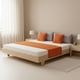 thumbnail image 1 of Juego De Piecera De Terciopelo Plush Medida 70x210cm Pie De Cama Naranja, 1 of 3