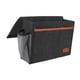 thumbnail image 3 of Bolsa organizadora de mesita de noche con bolsillos versátiles y función para colgar libros, gafas, teléfono celular, control remoto para dormitorio, Gris oscuro, 3 of 5