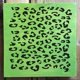 thumbnail image 4 of Juego de plantillas Stencil1 Animal Print de 4 piezas con cebra y leopardo, 4 of 7
