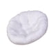 thumbnail image 2 of Cojín para silla de hamaca, cojín redondo, cojín para asiento, cojín lavable para colgar en forma de huevo, cojín para sillas colgantes, camas colgant Blanco, 2 of 5