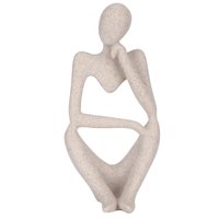 Escultura De Pensador De Resina, Estatua Abstracta, Figura Coleccionable, Decoración Para El Hogar, La Oficina Y El Escritorio