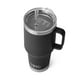 thumbnail image 1 of Taza YETI Rambler de 1 litro con tapa con pajita aislada al vacío negra, 1 of 3