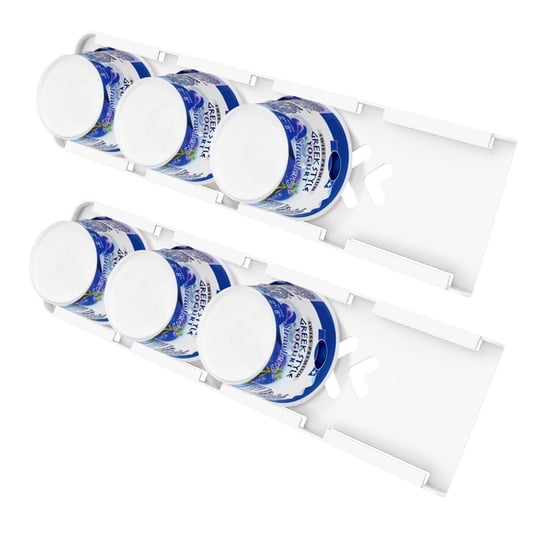 Organizador De Yogur Sophico 2 Unidades Blanco Para Refrigerador