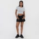 thumbnail image 4 of Polera Mujer Manga Corta Crop Gris Melange Corona, 4 of 5