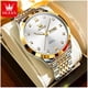 thumbnail image 1 of Reloj de Hombre Elegante Movimiento Cuarzo Bicolor Acero Inoxidable, 1 of 3