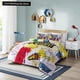 thumbnail image 1 of Tye Dye Duvet Cover Yellow Aesthetic Anime Boys Zippered Bedding Sets Twin Size Kid Bedroom Set Divet Soft Polyester Qulit Cover Bed Sheets, 1 of 5