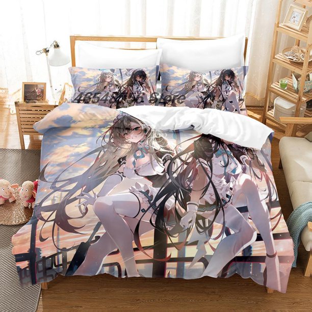 New Blue Archive Bedding Set Single Twin Full Size Bed Set Adult Kid Bedroom Duvet cover Sets Anime Bed Sheet Set Bed Sheets