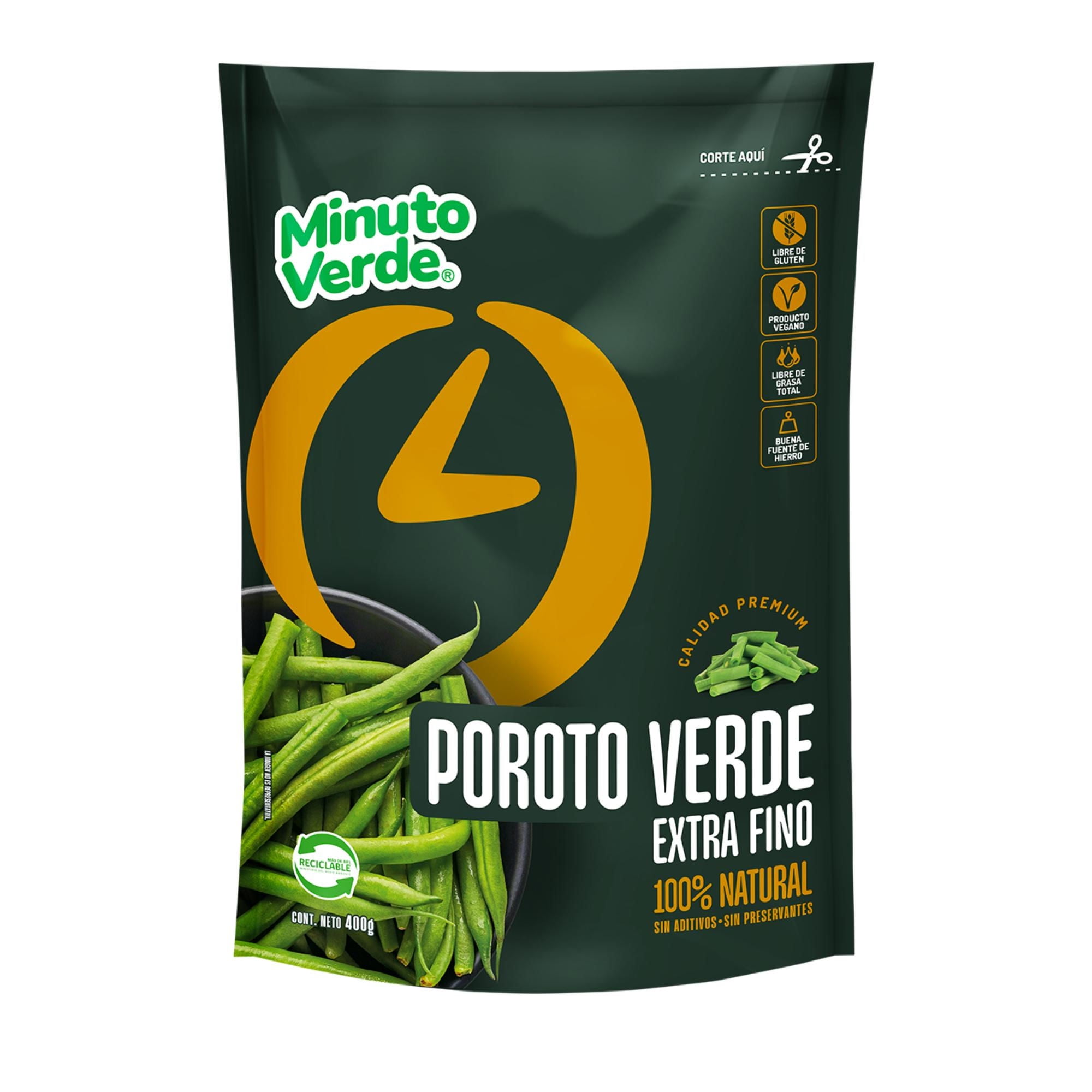 Porotos Verdes Extra Fino 400 g Minuto Verde