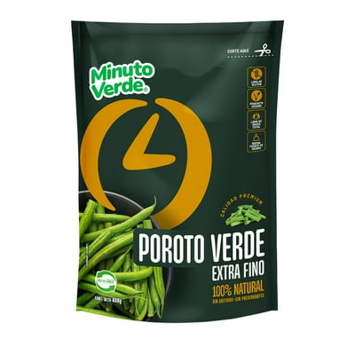 Porotos Verdes Extra Fino 400 G Minuto Verde