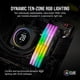thumbnail image 4 of RAM Corsair Vengeance RGB DDR5 32 GB (2 x 16 GB) CL36 a 6000 MHz, 4 of 6