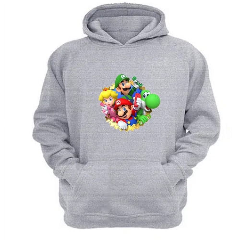 Genérico - Polerón Canguro Plomero Rojo Gris Claro Talla L Unisex