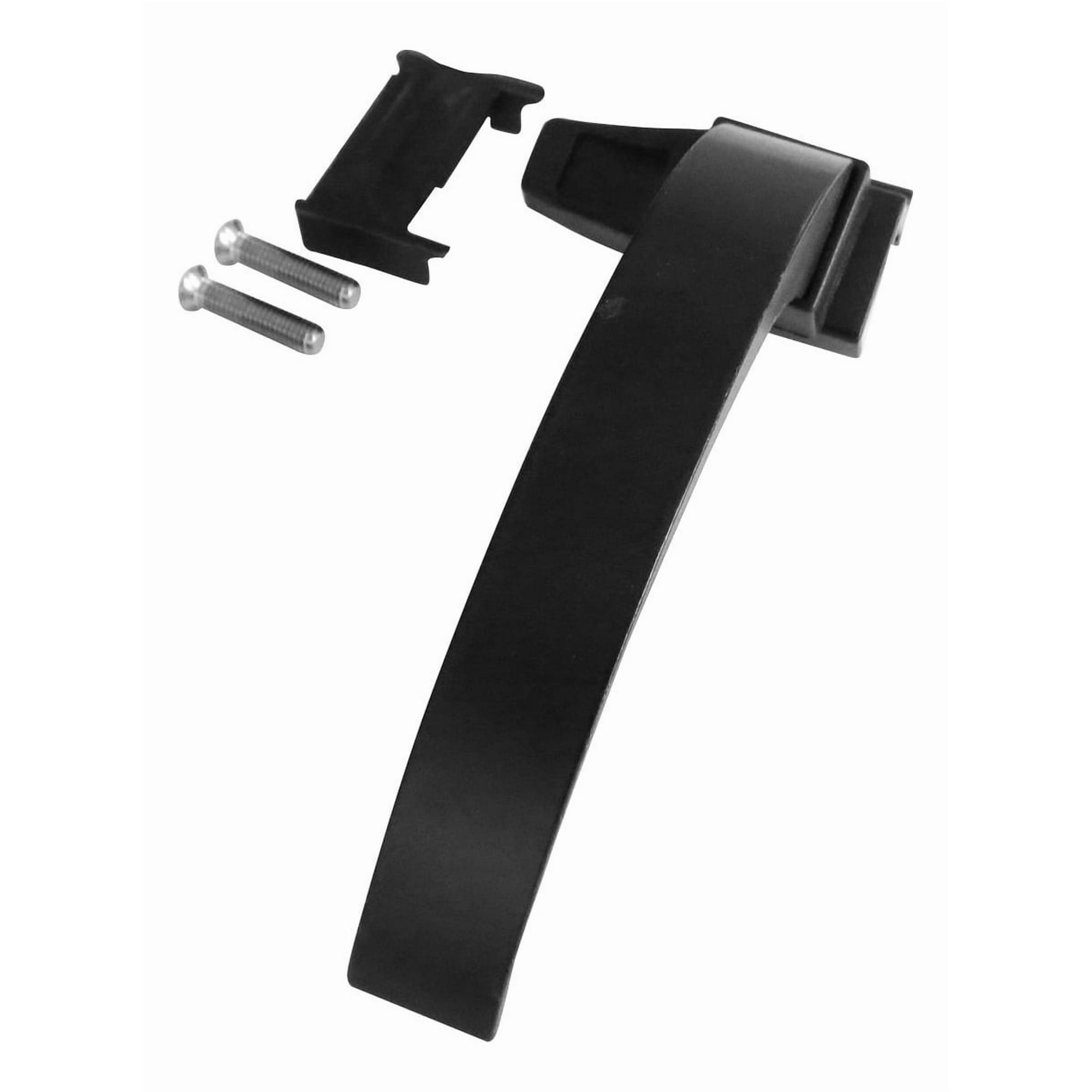 Manilla Ventana Proyectante Línea 42 Aluminio Negro 10un Dvp