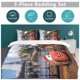 thumbnail image 3 of Cartoon Cars Lightning McQueen Friend Boys Room Decor Size Bedding Set for Kids 3 Piece Bedding with 1 Duvet Cover And 2 Pillowcases Queen Bed Sheets, 3 of 5