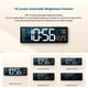 thumbnail image 5 of Reloj de pared Abovsare Digital LED de 16,2 pulgadas con mando a distancia, 5 of 8