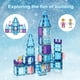 thumbnail image 3 of Azulejos magnéticos para construcción Picasso Tiles Castle Winter Ice, 72 unidades, 3 of 3