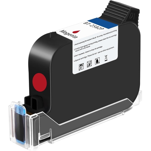 Cartucho de tinta original OLYBSJET de secado rápido a base de solvente para BT-HH6105B2, BT-HH6105B
