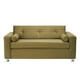 thumbnail image 1 of Sofa Vivo 3c Felpa 12 Verde Musgo, 1 of 5