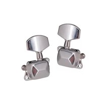 Cref Cr-B03 Par Clavijas Cromadas Guitarra Acústica/Eléctrica