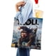 thumbnail image 4 of Troll and I Bolso de tela con estampado de lienzo para mujer, bolsa de compras reutilizable y estética, con cremallera interior, regalo para mujer, 35 × 40 cm., 4 of 6
