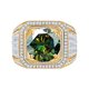 thumbnail image 1 of Anillos de Compromiso de Moissanita para Hombre 1 Quilate Color D VVS1 Anillos de Diamante Amarillo/azul/verde Bandas de Boda de Moissanita con Certificado, 1 of 6