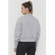thumbnail image 2 of Polerón Mujer Deportivo Half Zipper Crop Gris Corona, 2 of 5