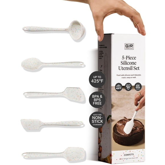 Set de Utensilios de Cocina de Silicona GIR Get It Right 5 Piezas