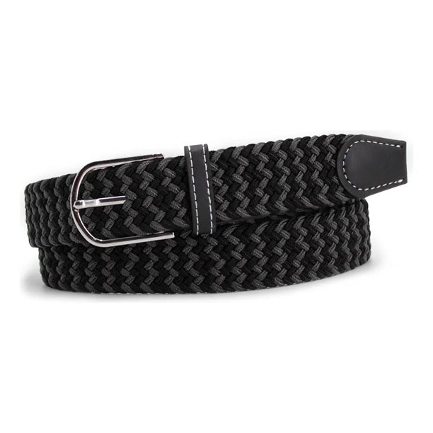 Cinturón Elasticado Trenzado Hombre 118 cm sin Perforaciones
