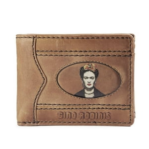 Gino Rodinis - Billetera Coco 991.1 Frida Kahlo / Café