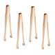 thumbnail image 1 of Pinzas de acero inoxidable para azúcar, hielo, mini pinzas para servir y aperitivos (juego de 4), 1 of 5