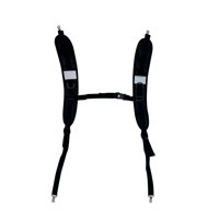 Xusx111 - Mochila Ajustable Correas De Hombro Impermeable Correa De Reemplazo Acolchados Suspensiones Para Bolsa Seca Bolsa De Buceo Al Aire Libre Deporte Negro (Gancho De Aleación)