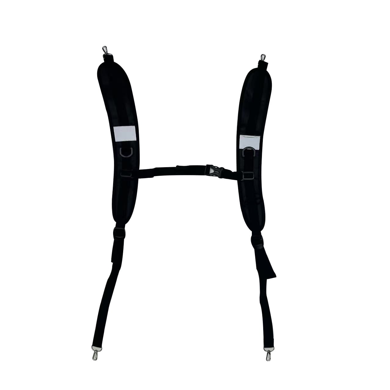 Xusx111 - Mochila Ajustable Correas De Hombro Impermeable Correa De Reemplazo Acolchados Suspensiones Para Bolsa Seca Bolsa De Buceo Al Aire Libre Deporte Negro (gancho De Aleación)