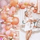 thumbnail image 2 of Kit de arco de guirnalda de globos de oro rosa - 152 piezas de globos de látex de confeti de oro rosa, rosa, blanco y dorado para baby shower, boda, cumpleaños, graduación, aniversario, despedida de s, 2 of 7