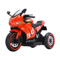 Mundo Online - Moto Eléctrica Infantil 3 Ruedas Turbo 6V Gsx Roja