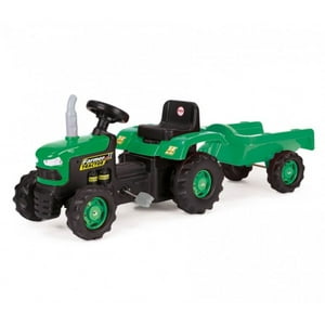 Talbot - Tractor Infantil Con Carro Verde