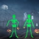 thumbnail image 5 of Decoraciones luminosas de esqueletos de Halloween, 150 cm, paquete de 3, 5 of 7