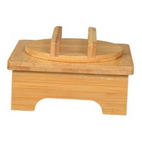 Magideal - Almohadillas Calientes De Madera Salvamanteles Mantel De Madera Para Cocina Bibimbap Coreano Platos Calientes