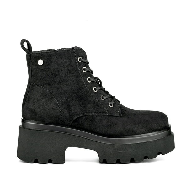 Botín Taco Mujer Casual PU Textil Weide DH31
