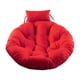 thumbnail image 5 of Cojín Para Silla Colgante, Cojín Redondo Para Asiento, Almohada Para Sala De Estar, Jardín, Patio, Color Rojo, 5 of 5