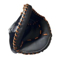 Magideal - Engrosamiento Guante De Béisbol Mano Izquierda Uso Outfield Infield Pu Béisbol Softball Guante Teeball Guante Para Principiantes Jóvenes Ejercicio De