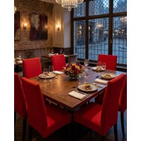 Mylhogar - Juegos De 6 Fundas Para Sillas Con Diseño Elastico