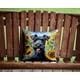 thumbnail image 2 of Cojín Sunflowers Kerry Blue Terrier, 2 of 6