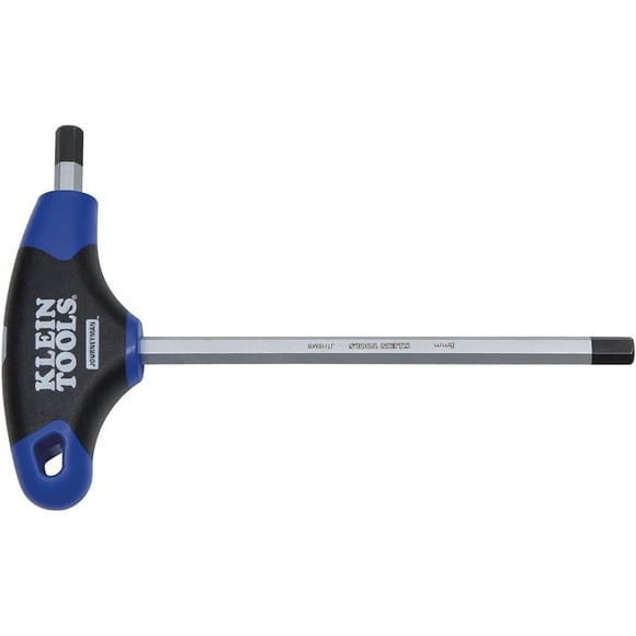 Klein Tools JTH6M8 Llave hexagonal de 8 mm con mango en T Journeyman, 6 pulgadas