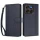 thumbnail image 3 of Funda Cartera Trébol para Motorola Moto G67 5G/G77 5G con Ranuras Tarjetas y Carga Inalámbrica Azul oscuro, 3 of 6