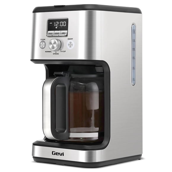 Cafetera Gevi de 14 tazas programable con pantalla LCD