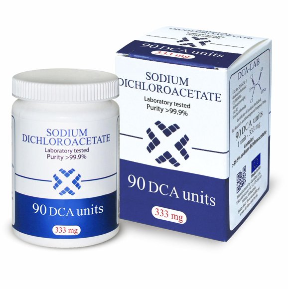 Dicloroacetato De Sodio 333 Mg 90 Unidades Pureza 99 9%