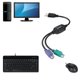 thumbnail image 2 of Adaptador PS/2 a USB Perixx PERIPRO-401 Negro, 2 of 7