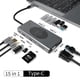 thumbnail image 2 of Hub Adaptador USB Tipo-C 15 en 1 HDMI 4K Ethernet Gigabit PD 87W y Carga Magnética para Smartphone - Compatible con MacBook y Windows para oficina, 2 of 3
