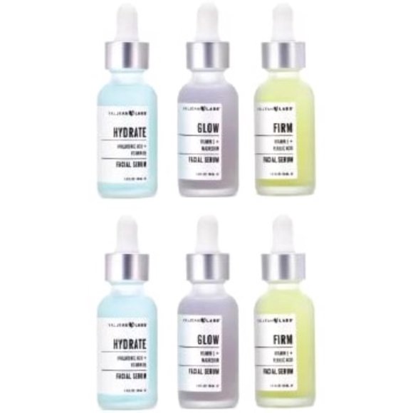Paquete combinado de sérum facial Valjean Labs Hydrate Glow Firm 30 ml